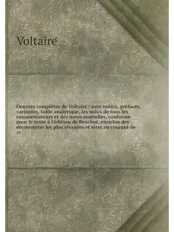 Oeuvres completes de Voltaire avec