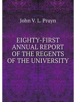 EIGHTY-FIRST ANNUAL REPORT OF THE REG