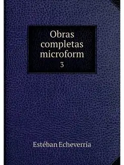 Obras completas microform. 3