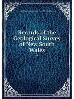 Records of the Geological Survey of N