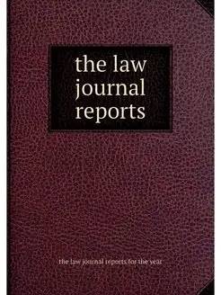 the law journal reports