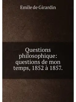 Questions philosophique questions de