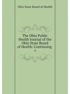 The Ohio Public Health Journal of the