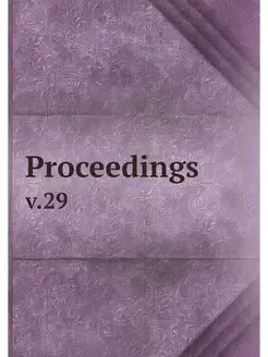 Proceedings. v.29