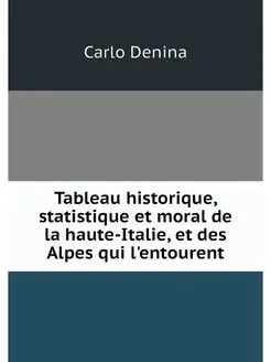 Tableau historique, statistique et mo