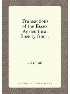 Transactions of the Essex Agricultura