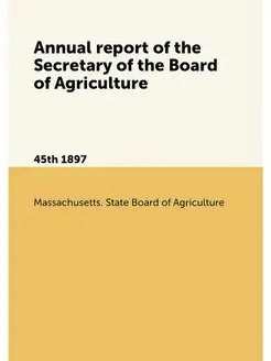 Annual report of the Secretary of the