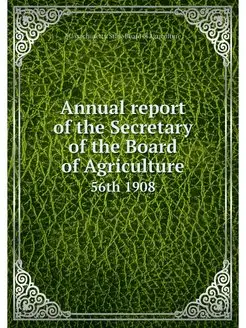 Annual report of the Secretary of the