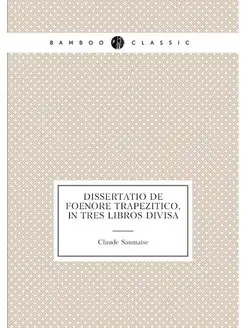 Dissertatio de foenore trapezitico, i