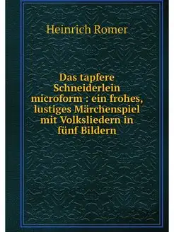 Das tapfere Schneiderlein microform