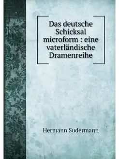 Das deutsche Schicksal microform ei