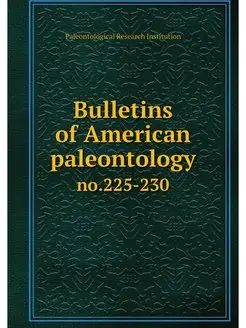 Bulletins of American paleontology. n