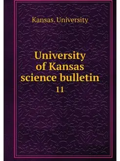 University of Kansas science bulletin