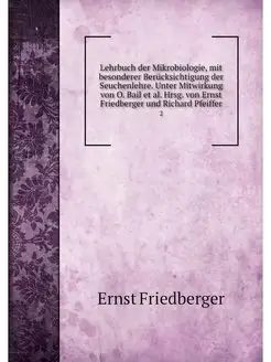 Lehrbuch der Mikrobiologie, mit beson