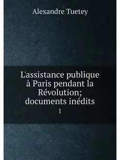 L'assistance publique a Paris pendant