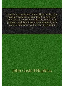 Canada an encyclopaedia of the count