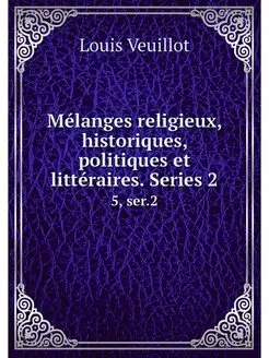 Melanges religieux, historiques, poli