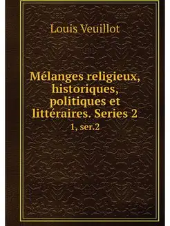 Melanges religieux, historiques, poli