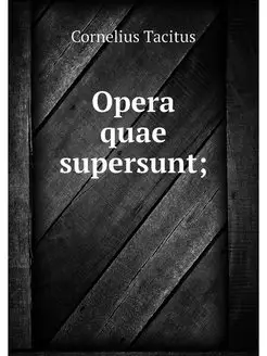 Opera quae supersunt