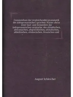 Compendium der vergleichenden grammat