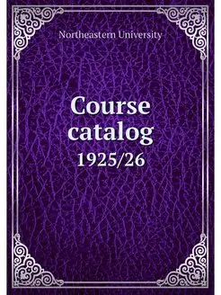 Course catalog. 1925 26