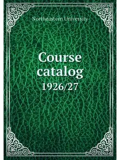 Course catalog. 1926 27