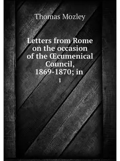 Letters from Rome on the occasion of