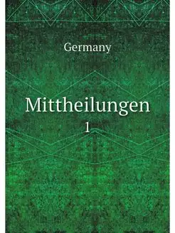 Mittheilungen. 1