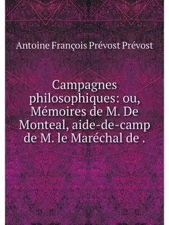 Campagnes philosophiques ou, Memoire