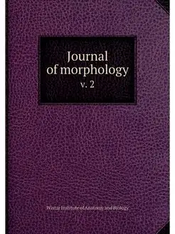 Journal of morphology. v. 2