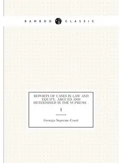 Reports of Cases in Law and Equity, A