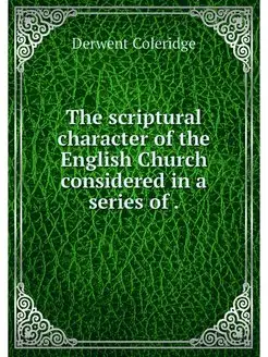 The scriptural character of the Engli