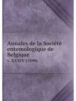 Annales de la Societe entomologique d