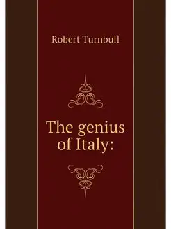 The genius of Italy