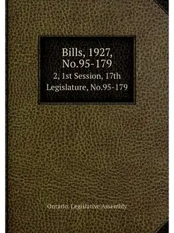 Bills, 1927, No.95-179. 2, 1st Sessio