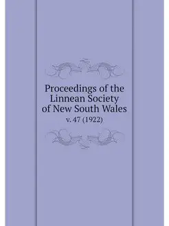 Proceedings of the Linnean Society of