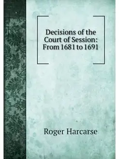 Decisions of the Court of Session Fr