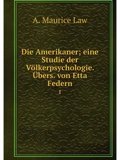 Die Amerikaner eine Studie der Volke