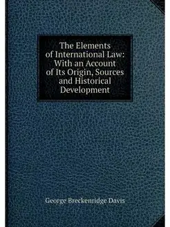 The Elements of International Law Wi