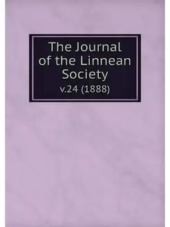 The Journal of the Linnean Society. v