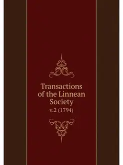 Transactions of the Linnean Society