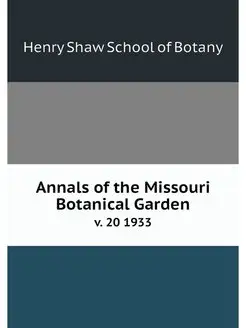 Annals of the Missouri Botanical Gard