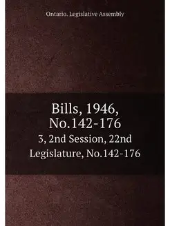 Bills, 1946, No.142-176. 3, 2nd Sessi