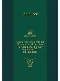 Allgemeine Geschichte der Literatur d