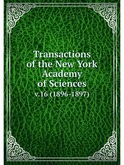 Transactions of the New York Academy