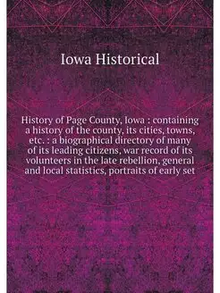 History of Page County, Iowa contai