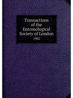 Transactions of the Entomological Soc