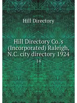 Hill Directory Co.'s (Incorporated) R