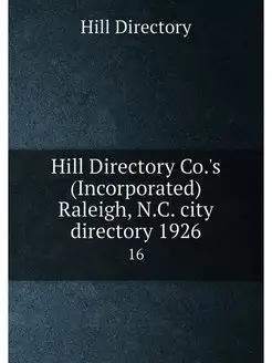 Hill Directory Co.'s (Incorporated) R