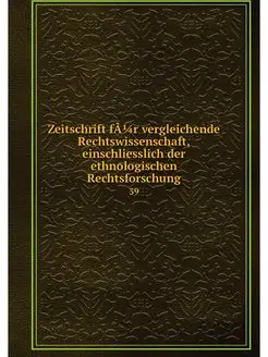 Zeitschrift fA 1 4 r vergleichende Re